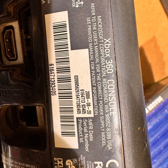 Xbox 360 Elite 120GB Console 5 Controllers 4 Games Headset TESTED Bundle Lot - Picture 13 of 14